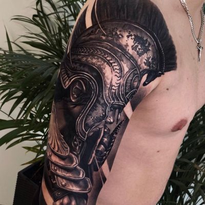 Tattoo by Pavel Dombrovskyi, Noire Ink, London