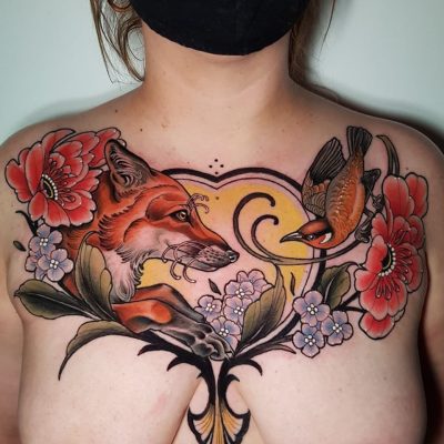 Tattoo by Rocio Todisco Resident artist at London tattoo studio Noire Ink
