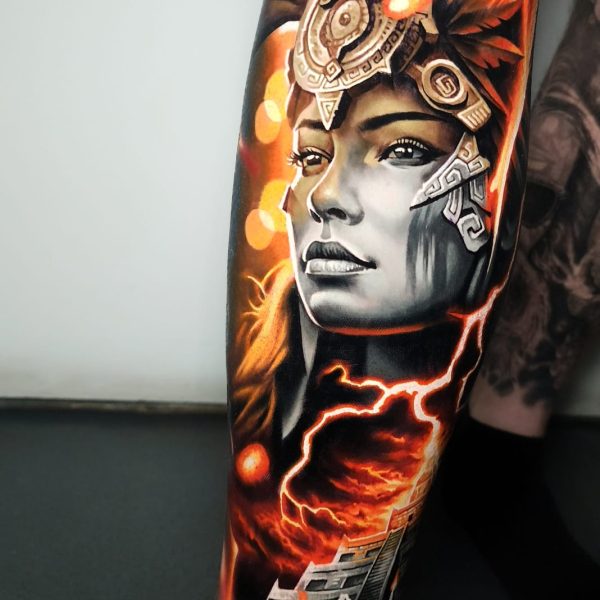 Tattoo by Draz Palaming resident artist at London tattoo studio Noire Ink (6)