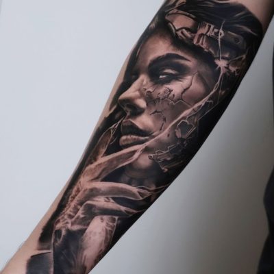 Tattoo by John Smith guest artist at London tattoo studio Noire Ink (6)